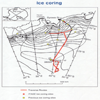 Ice Coring graphic